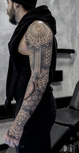 Mandala tattoo sleeve 